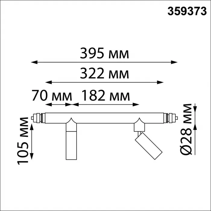 Светильник Novotech Konst 6635/7WL от ImperiumLoft