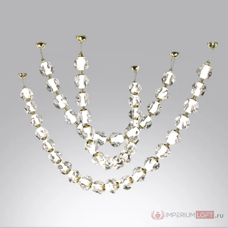 Подвес "бусы" LED 80W 4000K 4000Лм JEMSTONE 5085/80L L-VISION ODL25 Прозрачный от ImperiumLoft