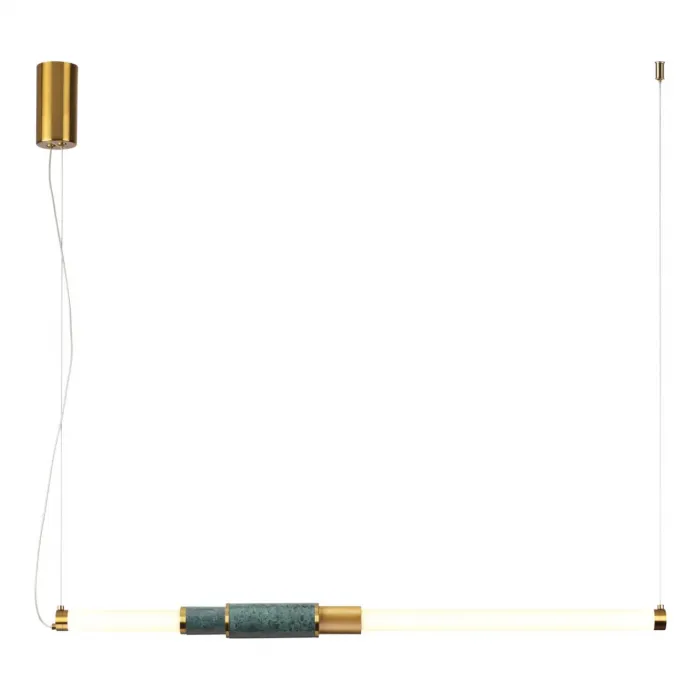 Подвесной светильник Odeon Light MIDCENT ODL24 126 4360/14L IP20 LED 14W 3000K 220V MARMI Изумрудный мрамор от ImperiumLoft