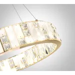 Люстра Odeon Light HALL ODL24 495 5072/80L LED 80W 3700K CROSSA Белый от ImperiumLoft