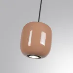Подвесной светильник Odeon Light PENDANT ODL24 311 5053/1G GU10 LED 4W OVALI Розовый от ImperiumLoft