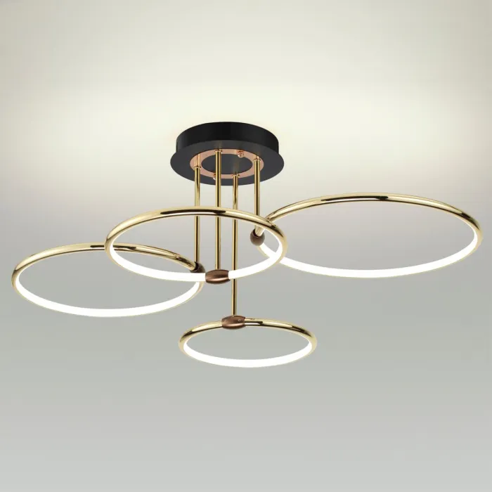 Потолочная люстра Lumion LEDIO LN23 071 5283/96CL LED 96W 3000-6000K 4546Лм 220V URSULA Белый от ImperiumLoft