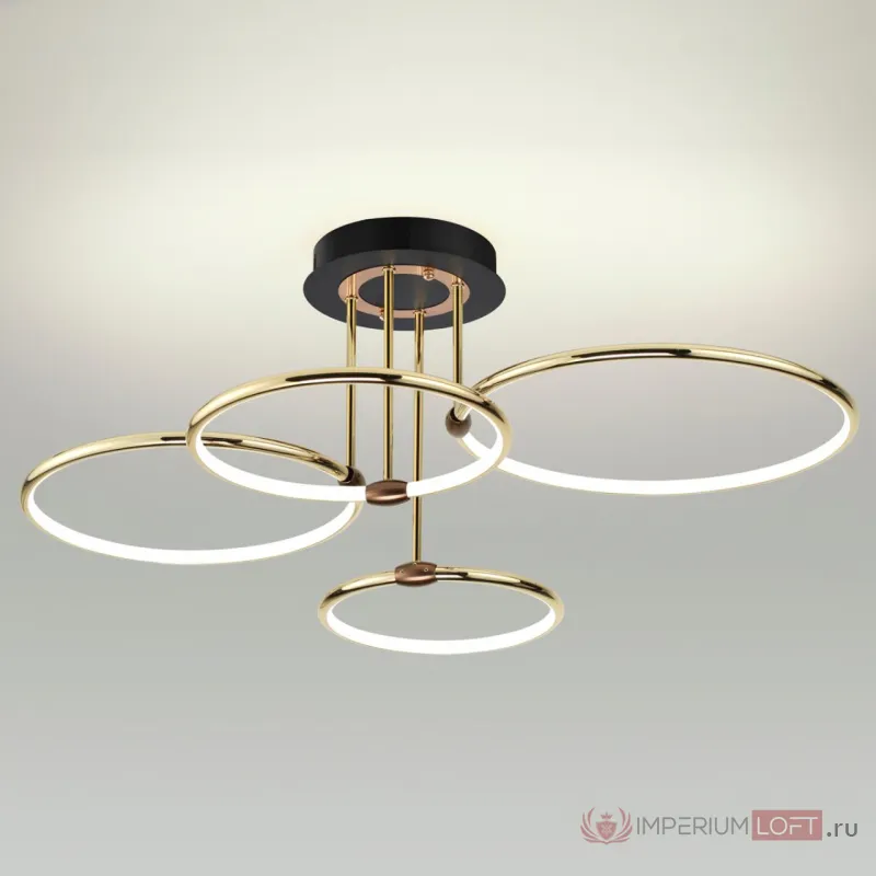 Потолочная люстра Lumion LEDIO LN23 071 5283/96CL LED 96W 3000-6000K 4546Лм 220V URSULA Белый от ImperiumLoft