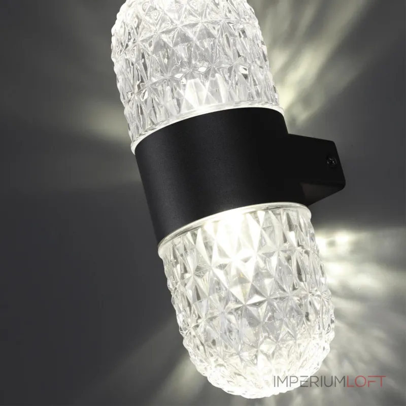 Светильник ландшафтный настенный IP65 LED 14W 4000K 175-265V ESTIMA 359296 STREET NT24 000 Черный