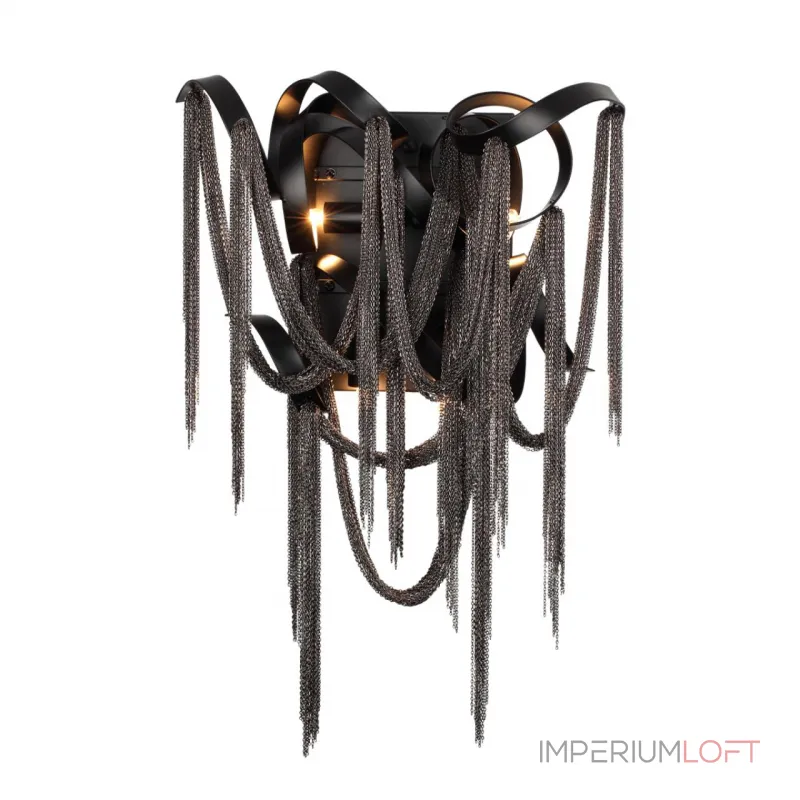 Настенный светильник Odeon Light HALL ODL24 395 5067/4W G9 4*40W CHAINY Чёрный