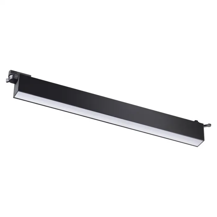 Светильник трековый однофазный трехжильный IP20 LED 4000K 30W 220V ITER 358827 PORT NT22 112 Черный от ImperiumLoft