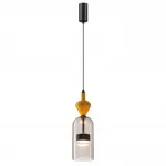 Подвесной светильник Odeon Light L-VISION ODL24 299 5046/12LB LED 12W 4000К 1400Лм PALLETA Коричневый от ImperiumLoft