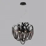 Подвесная люстра Odeon Light HALL ODL24 395 5067/6 G9 6*40W CHAINY 