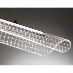 Светильник подвесной диммируемый, с пультом ДУ Novotech OVER NT23 155 359191 IP20 LED 3000К~6000К 32W 220-240V WELLE Белый, Прозрачный от ImperiumLoft