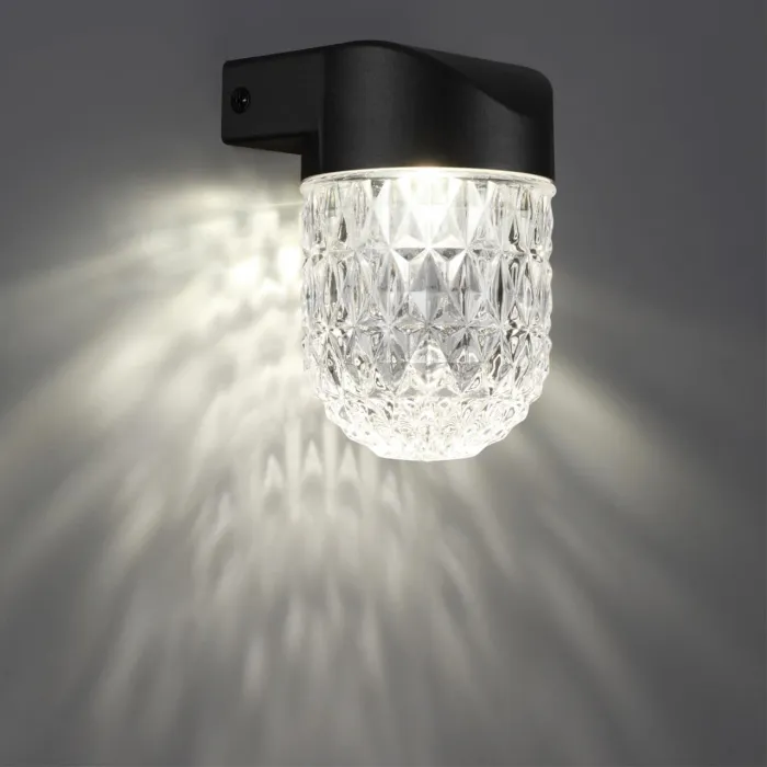 Светильник ландшафтный настенный IP65 LED 7W 4000K 175-265V ESTIMA 359295 STREET NT24 000 Черный от ImperiumLoft