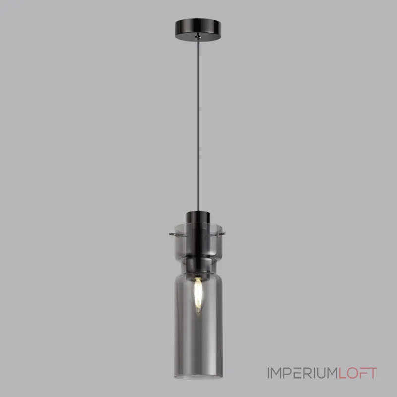 Подвесной светильник Odeon Light PENDANT ODL24 323 5057/1 E27 1*40W SCROW Чёрный
