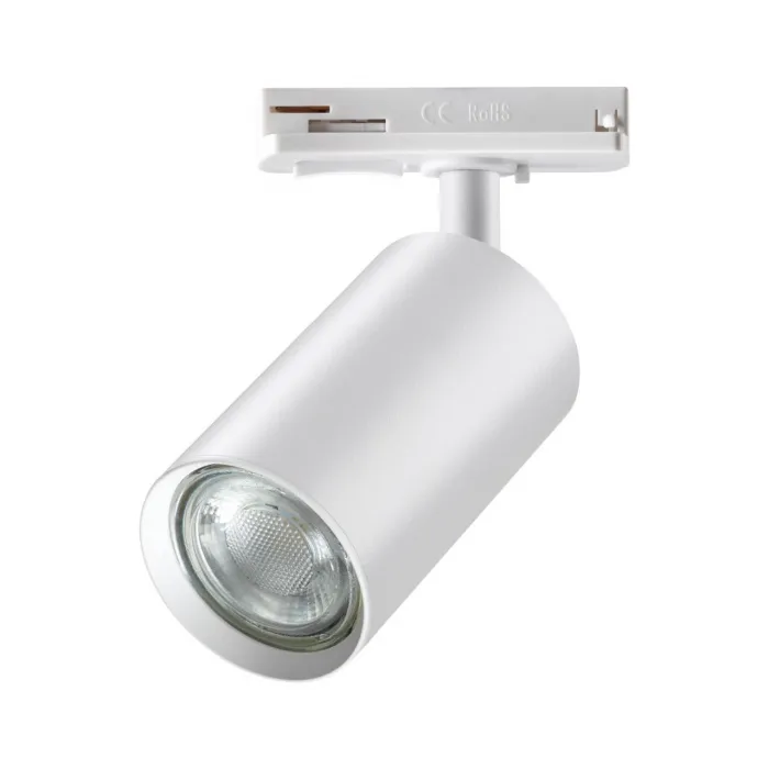 Светильник однофазный двухжильный трековый Novotech PORT NT23 093 370962 GU10 50W 220V PIPE Белый от ImperiumLoft