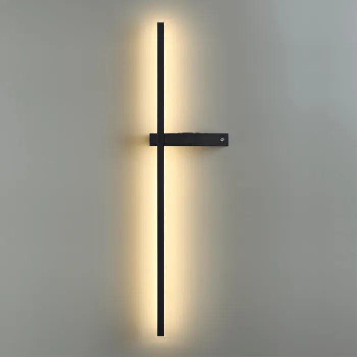 Настенный светильник Lumion LEDIO LN23 051 5695/9WL LED 9W 3000K 680Лм 220V BLAKE Чёрный от ImperiumLoft
