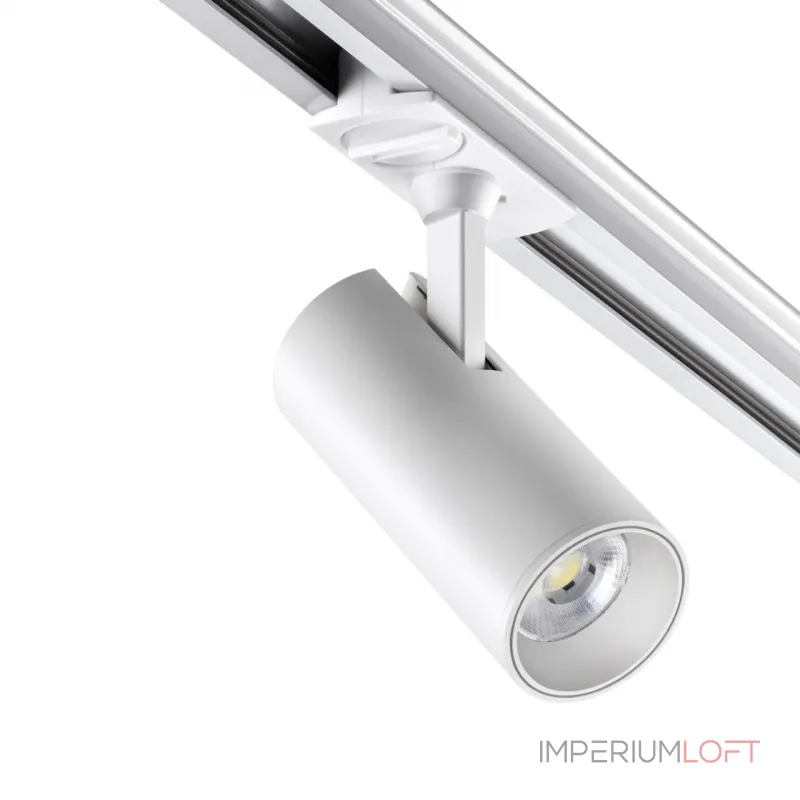 Светильник трековый однофазный двухжильный Novotech PORT NT23 091 359148 IP20 LED 15W 220V 4000К 1440Лм SELENE Белый