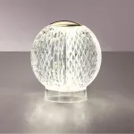 Настольные Odeon Light L-VISION ODL24 459 5008/2TL LED 2W 4000K 180лм CRYSTAL Прозрачный от ImperiumLoft