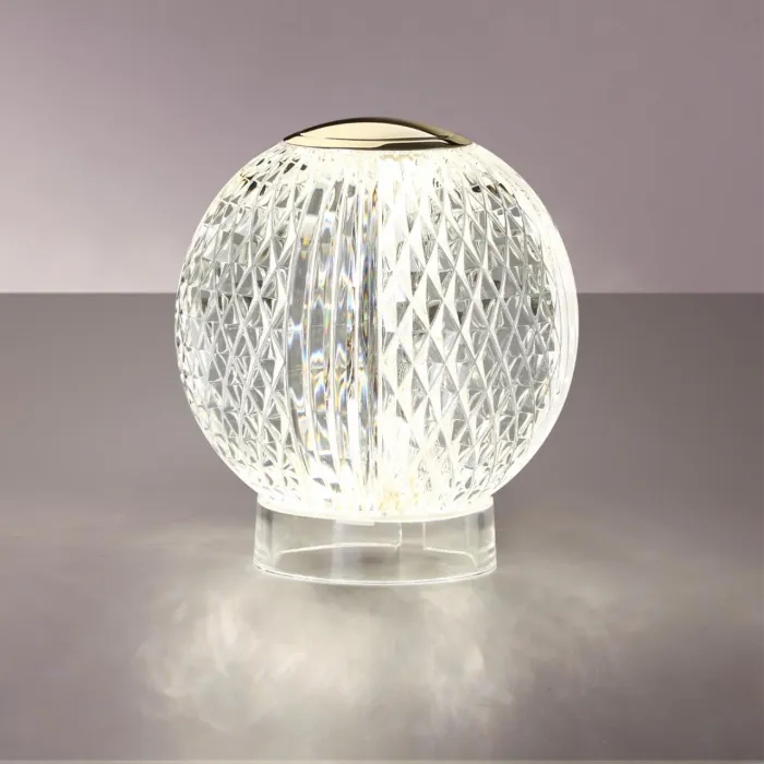 Настольные Odeon Light L-VISION ODL24 459 5008/2TL LED 2W 4000K 180лм CRYSTAL Прозрачный от ImperiumLoft