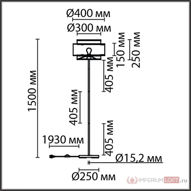 Торшер Lumion Moderni 370979 от ImperiumLoft