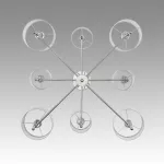 Люстра на штанге Lumion Classi 6589/8C Люстра на штанге Lumion Classi 6589/8C