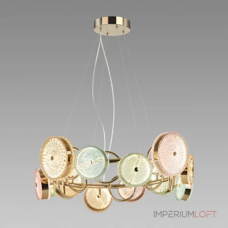 Подвесная люстра Odeon Light L-VISION ODL_EX24 49 5412/95L LED 95W 4000K 6400lm CARAMELLA Подвесная люстра Odeon Light L-VISION ODL_EX24 49 5412/95L LED 95W 4000K 6400lm CARAMELLA