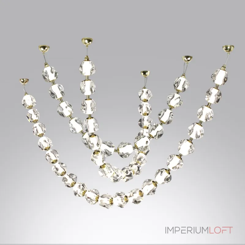 Подвесной светильник "бусы" LED 64W 4000K 3200Лм JEMSTONE 5085/64L L-VISION ODL25 Прозрачный