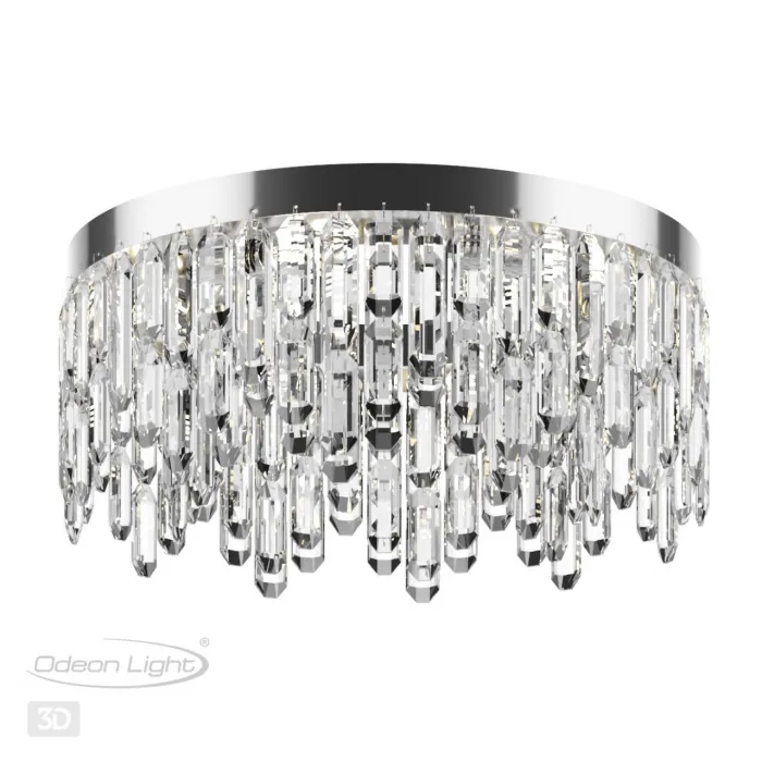 Люстра потолочная E14 6*40W DAKISA 4985/6C HALL ODL22 543 Хром от ImperiumLoft