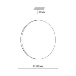 Настенно-потолочный светильник Сонекс Ringo 7600/CLN