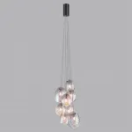Подвесная люстра Odeon Light MODERN ODL24 297 5039/8 G9 8*40W MUSSELS 