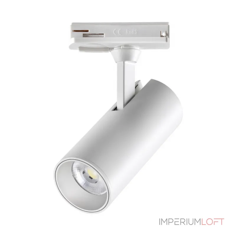 Светильник трековый однофазный двухжильный Novotech PORT NT23 091 359148 IP20 LED 15W 220V 4000К 1440Лм SELENE Белый