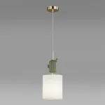 Подвесной светильник Odeon Light MODERN ODL_EX24 41 5425/1 E14 1*40W CACTUS Белый от ImperiumLoft