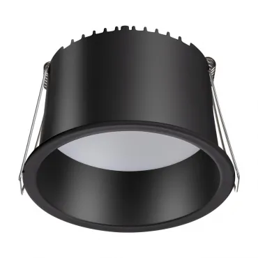 Светильник встраиваемый светодиодный IP20 LED 4000К 12W 220V TRAN 358902 SPOT NT22 283 Черный