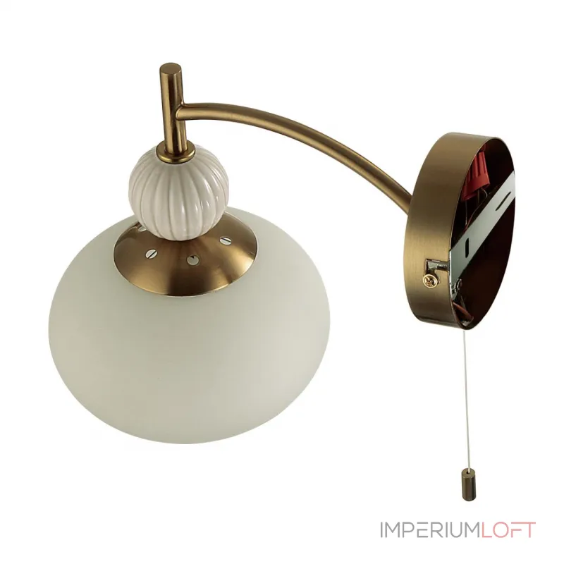 Бра с выключателем Lumion Neoclassi 8272/1W Бра с выключателем Lumion Neoclassi 8272/1W