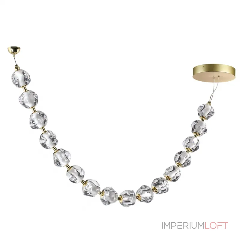 Подвесной светильник "бусы" LED 64W 4000K 3200Лм JEMSTONE 5085/64L L-VISION ODL25 Прозрачный