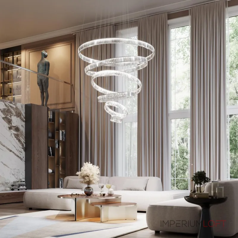 Подвесная люстра Odeon Light 4930/260L LED 260W 4000K 30600Лм VEKIA