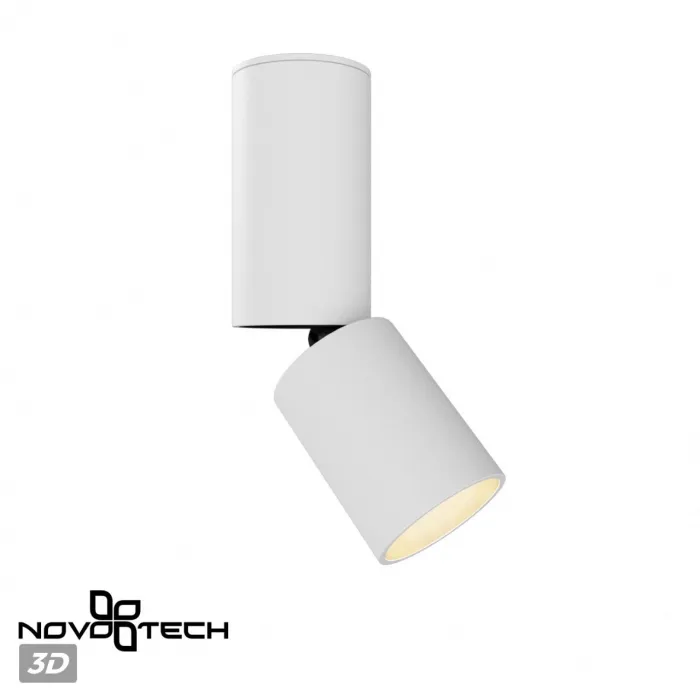Светильник накладной светодиодный IP20 LED 10W 85-265V 3000K 1100Лм TUBO 359316 OVER NT24 000 Белый от ImperiumLoft