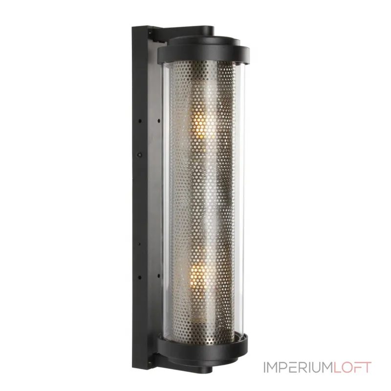Светильник ландшафтный IP54 E27 2*max 25W 220-240V MATRIX 370968 STREET NT24 000 Черный