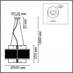 Люстра подвесная Lumion Moderni 359480 от ImperiumLoft