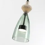 Подвесной светильник Odeon Light L-VISION ODL24 298 5046/12LC LED 12W 4000К 1400Лм PALLETA Зелёный от ImperiumLoft