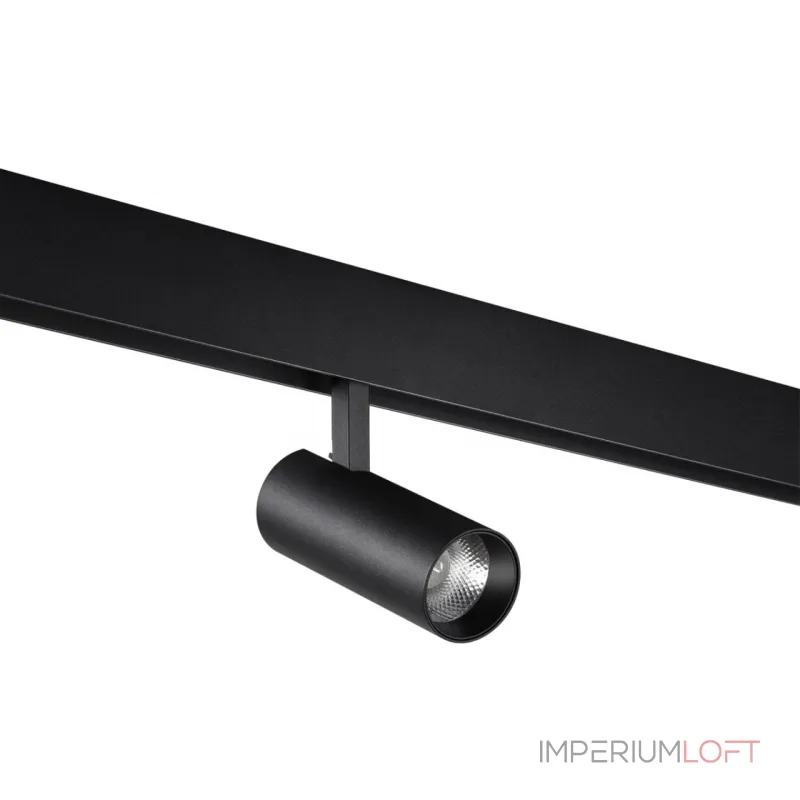 Трековый светильник FLUM Novotech SHINO NT23 078 359203 IP20 LED 3000К 12W 48V 960Лм FLUM Чёрный