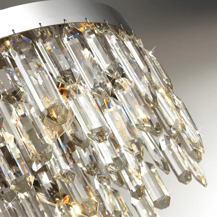 Люстра потолочная E14 6*40W DAKISA 4985/6C HALL ODL22 543 Хром от ImperiumLoft