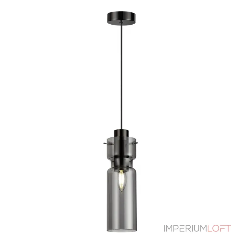 Подвесной светильник Odeon Light PENDANT ODL24 323 5057/1 E27 1*40W SCROW Чёрный
