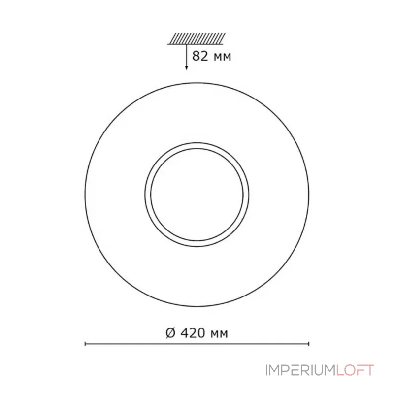 Потолочный светильник Sonex Visma 2048/DL Потолочный светильник Sonex Visma 2048/DL