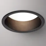Светильник встраиваемый светодиодный IP20 LED 4000К 12W 220V TRAN 358902 SPOT NT22 283 Черный от ImperiumLoft