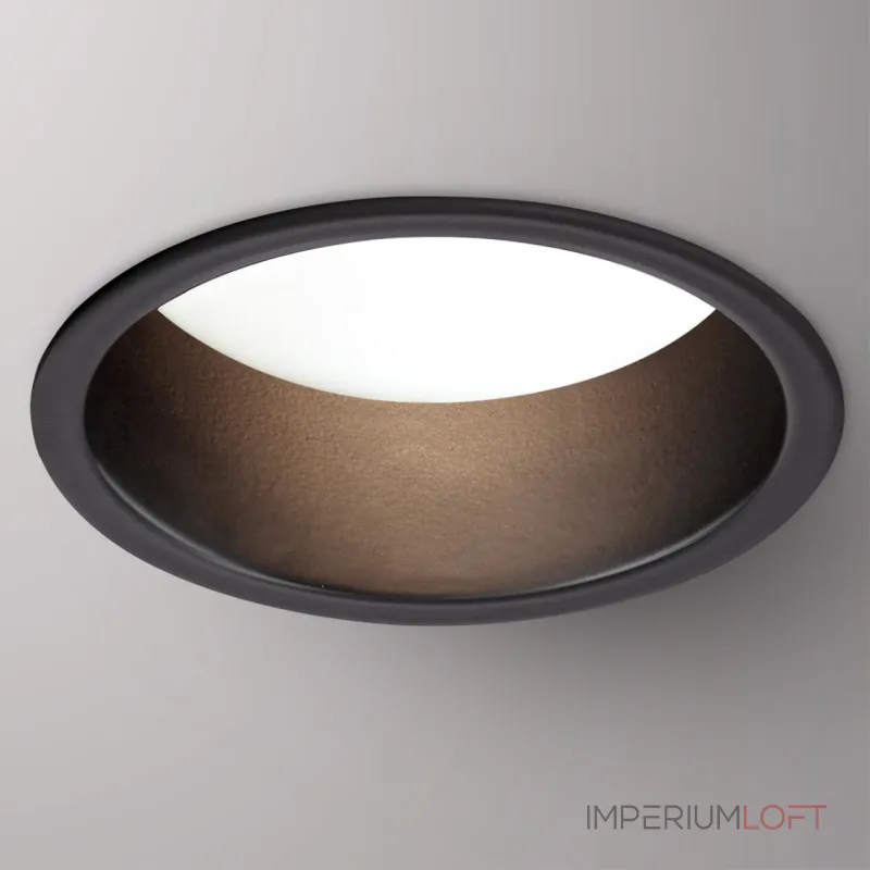 Светильник встраиваемый светодиодный IP20 LED 4000К 12W 220V TRAN 358902 SPOT NT22 283 Черный