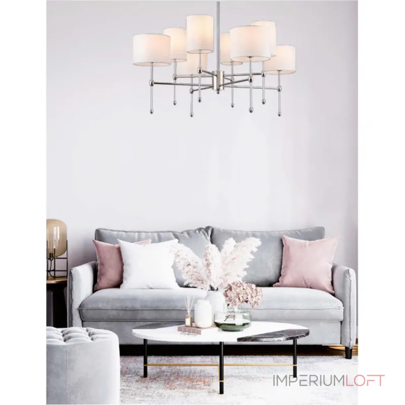 Люстра на штанге Lumion Classi 6589/8C Люстра на штанге Lumion Classi 6589/8C