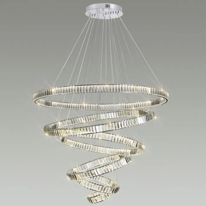 Люстра Odeon Light 4930/260L LED 260W 4000K 30600Лм VEKIA Прозрачный от ImperiumLoft