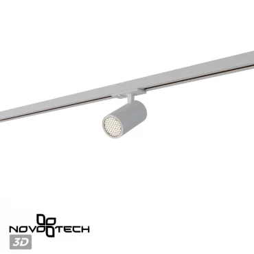 Светильник однофазный трехжильный трековый светодиодный Novotech Selene 359906 Светильник однофазный трехжильный трековый светодиодный Novotech Selene 359906