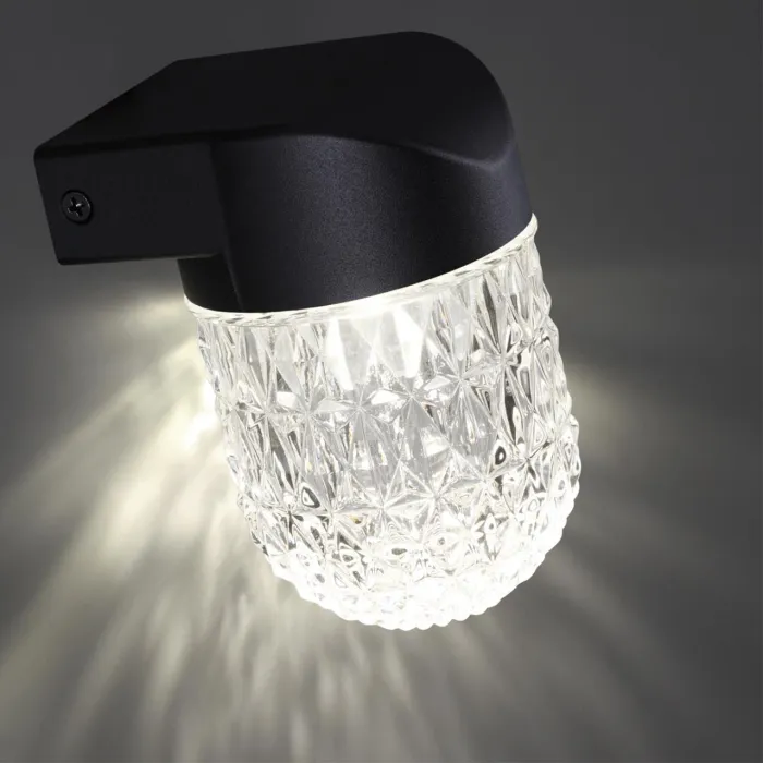 Светильник ландшафтный настенный IP65 LED 7W 4000K 175-265V ESTIMA 359295 STREET NT24 000 Черный от ImperiumLoft