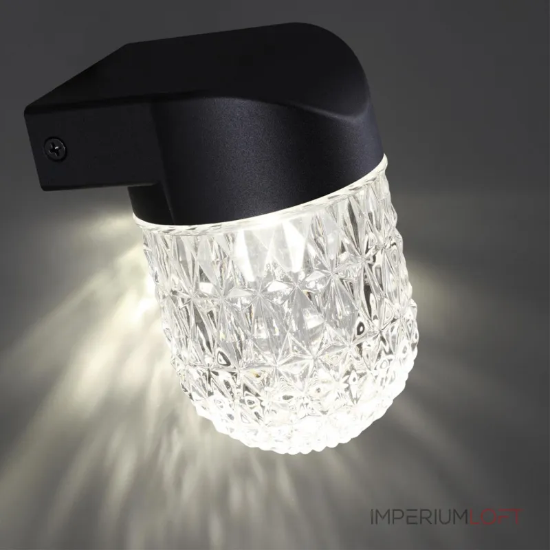 Светильник ландшафтный настенный IP65 LED 7W 4000K 175-265V ESTIMA 359295 STREET NT24 000 Черный