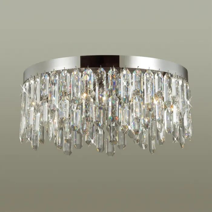 Люстра потолочная E14 6*40W DAKISA 4985/6C HALL ODL22 543 Хром от ImperiumLoft
