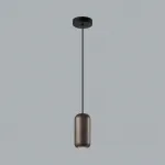 Подвесной светильник Odeon Light PENDANT ODL24 313 5060/1D GU10 LED 4W COCOON Коричневый от ImperiumLoft